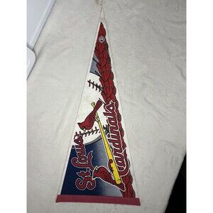 St. Louis Cardinals 2002 MLB Baseball Team 30 x 12 Felt Pennant Made In The USA